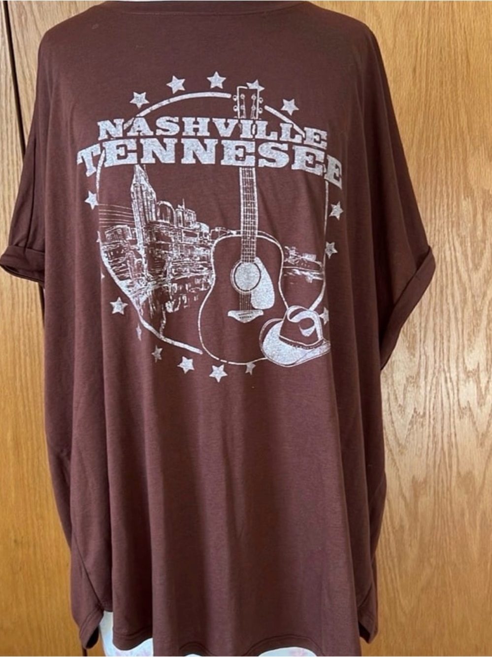 Terra & Sky Brown Nashville Tennessee Graphic Short Sleeve Tee